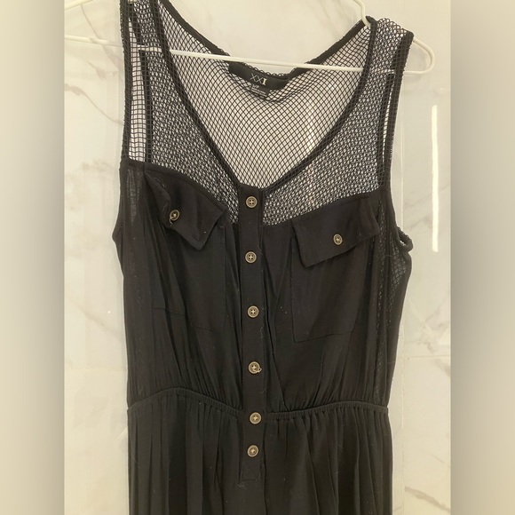 Forever 21 Black High-Low Mini Dress - Size Small - Picture 4 of 4
